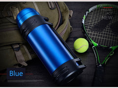 Efficient Insulation Thermos Travel Hiking Office Stainless Steel Thermo Cup Leakproof Portable High Capacity Coffee Vacuum cup