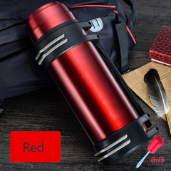 Efficient Insulation Thermos Travel Hiking Office Stainless Steel Thermo Cup Leakproof Portable High Capacity Coffee Vacuum cup